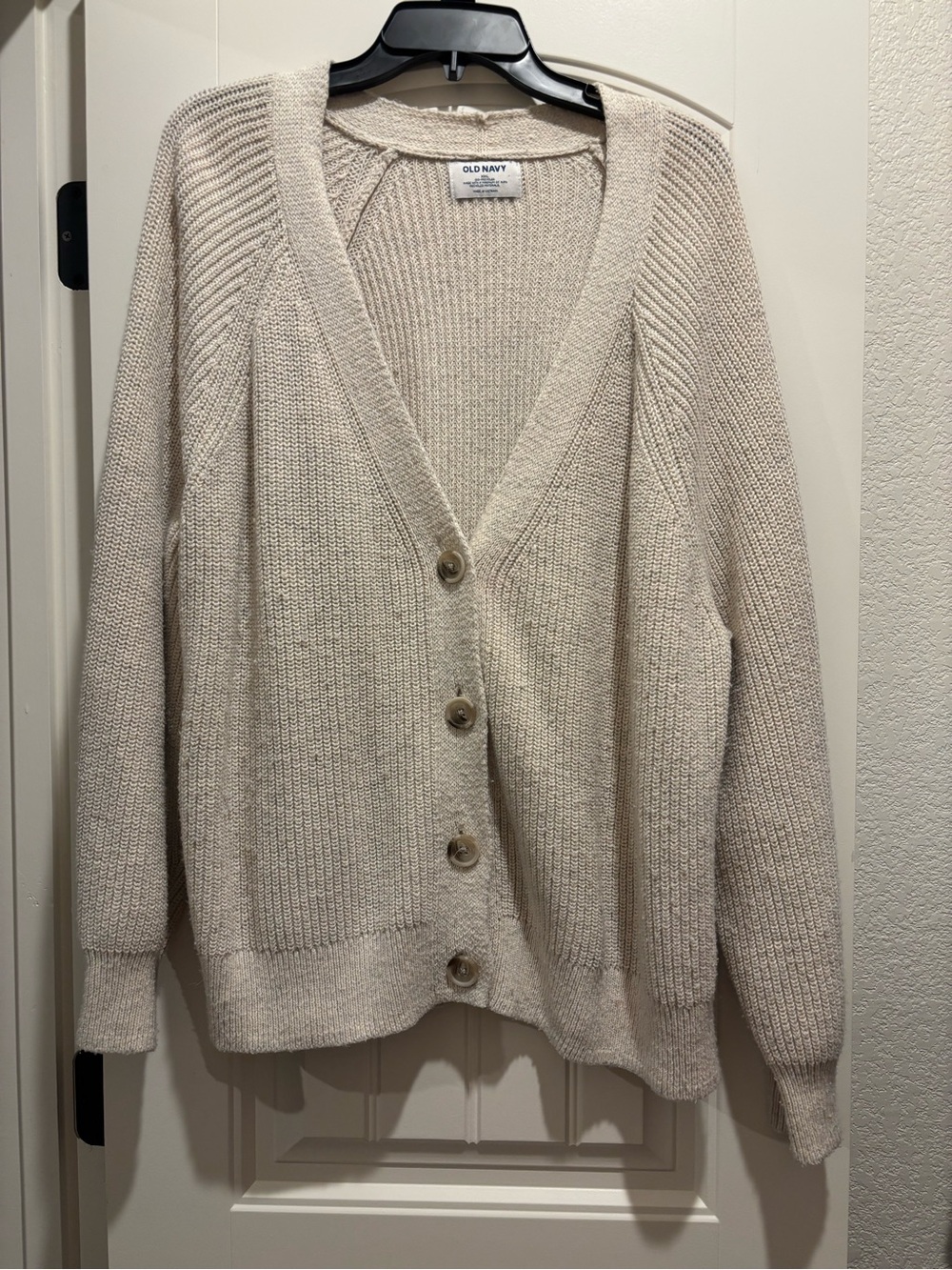 Plus Ivory Cardigan